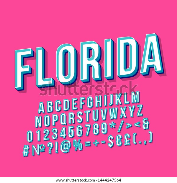 Suchen Sie Nach Florida Vintage 3d Vektor Schrift Retro Fette Stockbildern In Hd Und Millionen Weiteren Lizenzfreien Stockfotos Illustrationen Und Vektorgrafiken In Der Shutterstock Kollektion Jeden Tag Werden Tausende Neue Hochwertige Bilder