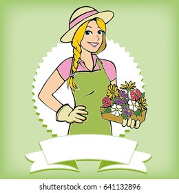 Florist label