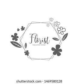 Florist Logo Images Stock Vectors