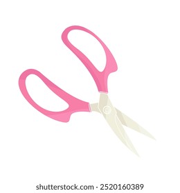 Tijeras de floristería sobre fondo blanco