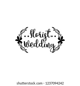 Florist Wedding Logo Design