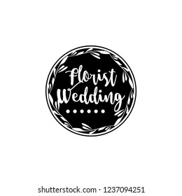 Florist Wedding Logo Design