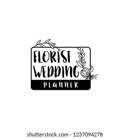 Florist Wedding Logo Design