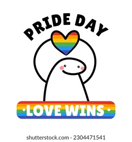 flork meme lgbtqia+ pride day colorful