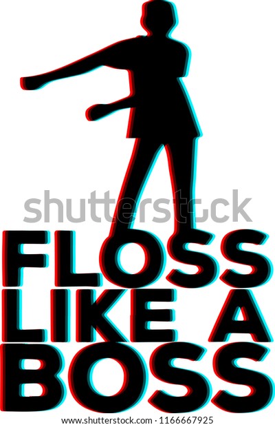 Download Floss Like Boss Stock Vector (Royalty Free) 1166667925