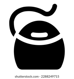floss vector icon illustration asset