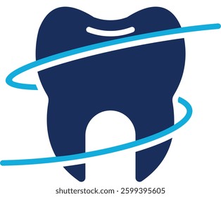 Flossing Icon Element For Design