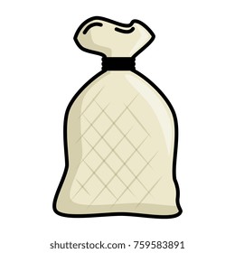flour bag isolated icon