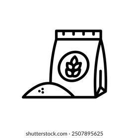 flour icon vector design template simple and clean