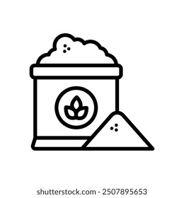 flour icon vector design template simple and clean