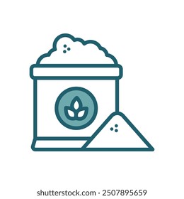 flour icon vector design template simple and clean