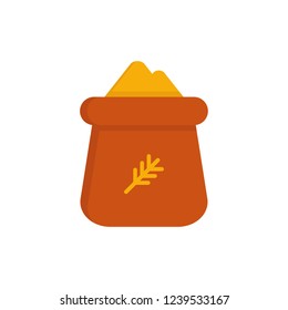 flour icon vector flat design