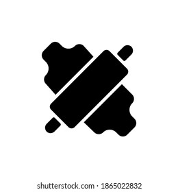 Flour icon in vector. Logotype