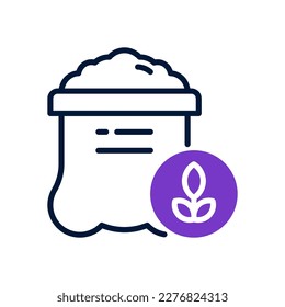 flour icon for your website, mobile, presentation, and logo design.