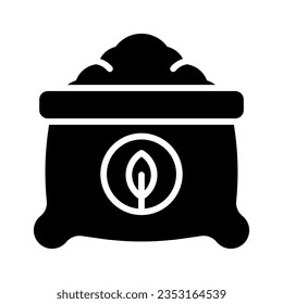 icono de harina para tu sitio web, móvil, presentación y diseño de logotipo.