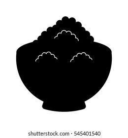 flour ingredient isolated icon vector illustration design