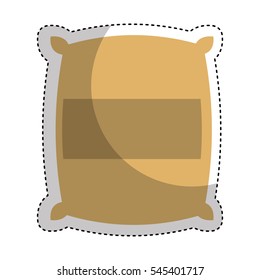 flour ingredient isolated icon vector illustration design