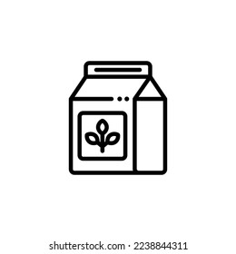 flour ingredient, wheat bag icon