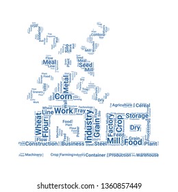 flour mill word cloud. tag cloud about flour mill.