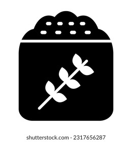 Flour Vector Glyph Icon For Personal And Commercial Use.

