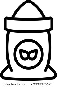 Flour Vector Icon Design Illustration