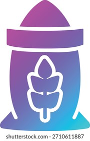 Ilustración de diseño de icono de Vector de harina
