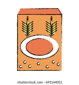 flour vector illustration