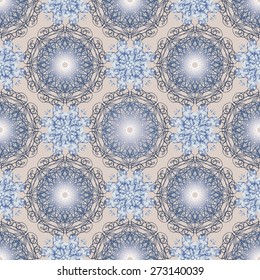 Flourish background pattern design for wallpaper and decoration design.  