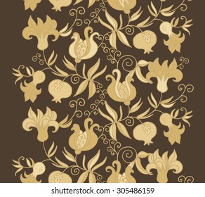 Flourish border ornament 