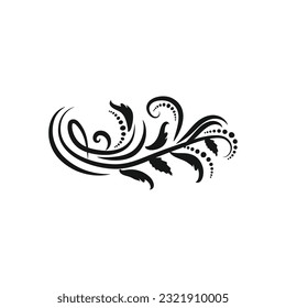 Flourish borders, decorative vintage frames and borders floral frame, Ornamental design lace borders and corners Vector