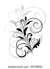 Flourish Design Element Jpeg Version Available Stock Vector (royalty 