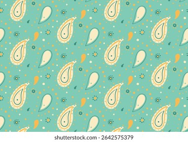 Flourish floral drawing artistic. Cucumber tradition of vitality intricacy. Textured paisley a petal draw. Orient style of western variation.