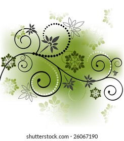 flourish with flowers and funky shapes