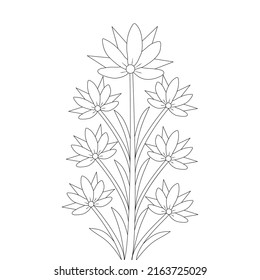 flourish line art stroke of coloring page vector file graphic illustration template design
