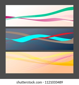 Flourish lines for brochures, website, flyer design.