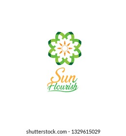 Flourish Logo Vector Template
