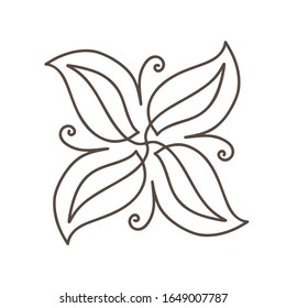 Flourish monoline ilustración de marco vectorial. Trazado de caligrafía a mano adorno vintage para logo, invitación, boda, regalos, fotos, monograma. Floral Simple hermosa carta.