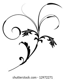 Flourish Ornament Design