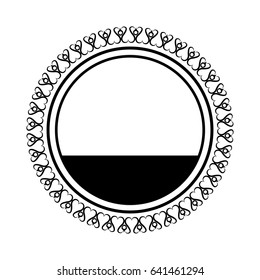 flourish ornament emblem vintage abstract element