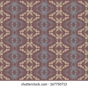 Flourish ornamental background pattern design for wallpaper and decoration needs. 