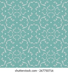 Flourish ornamental background pattern design for wallpaper and decoration needs. 