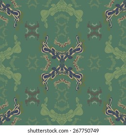 Flourish ornamental background pattern design for wallpaper and decoration needs. 