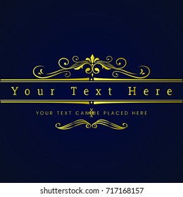 Flourish ornaments elements calligraphy decoration vector illustration