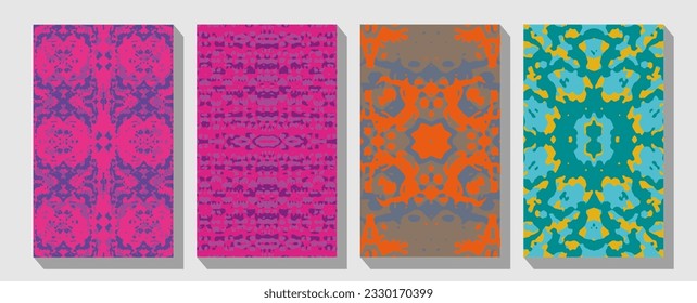 Flourish ornate background  Abstract geometric photo frame. 