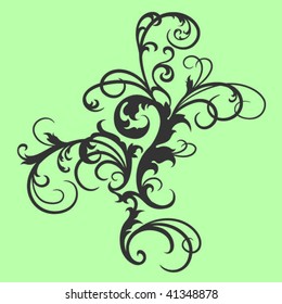 Flourish Silhouette