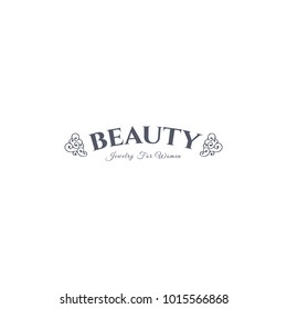 Flourish vector logo, sign, element of template
