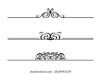 Flourishes Calligraphic Ornaments and Frames