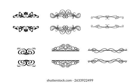 Flourishes Calligraphic Ornaments and Frames
