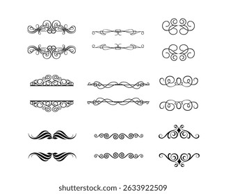 Flourishes Calligraphic Ornaments and Frames