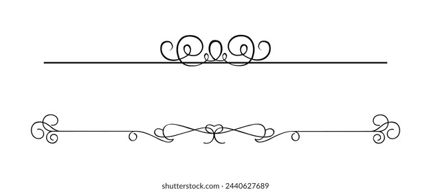 Flourishes, Ornaments and Dividers Vector